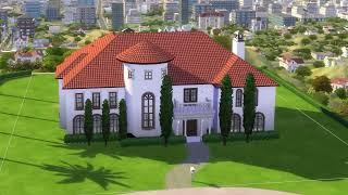 Curved Walls House in the Sims 4 - River Oaks Family Home!