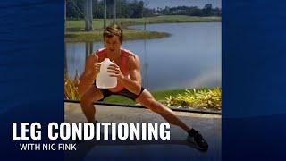 Leg Conditioning At Home Workout with National Team Swimmer Nic Fink