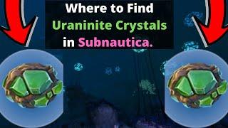 Subnautica Uraninite Crystal Location (UPDATED)