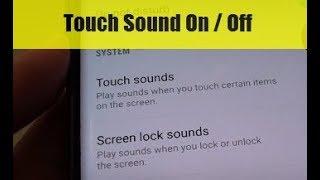 Samsung Galaxy S9 / S9+: How to Turn Touch Sound Feedback On / Off