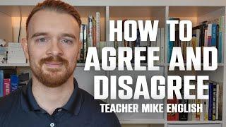 How to Ask for Opinions, Give Opinions, Agree, and Disagree in English