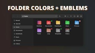How to Change Folder Color on Ubuntu