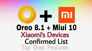 Oreo 8.0 on Xiaomi's device | MIUI 10 based Oreo 8.0 Confirmed on these Supported device list |
