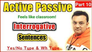 Passive Voice of Interrogative Sentences | Active and Passive Voice In English Grammar in Hindi |