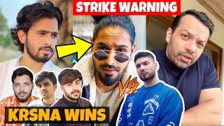 YouTubers Supports KRSNA & Reply to Emiway Bantai! His Reply & Warning, Flying Beast, Amit Bhadana