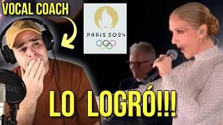 CELINE DION | JUEGOS OLIMPICOS 2024 APERTURA | Reaction y Analysis | Vocal Coach - SUBTITLED