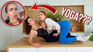 Yoga Challenge | Girls Make Funny Thing Together