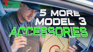 5 More Tesla Model 3 Accessories - with Emmett Short