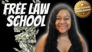 How To Get A FULL RIDE SCHOLARSHIP To Law School | LSAT, GPA, Personal Statement, & More!