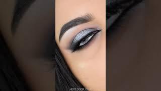 #eyeshadowtutorial Grey Jugnu Smokey Eye Look | Sugar Cosmetics India Love Jelly Eyeshadow Palette