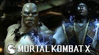 Mortal Kombat X - Goro vs Raiden Gameplay (60fps) [1080p] TRUE-HD QUALITY