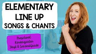 Classroom Line Up Songs for Kindergarten, First and Second Grades and Preschool Teachers Tutorial