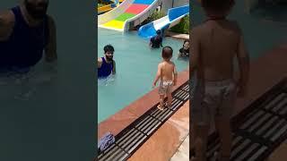 fun in waterpark ️