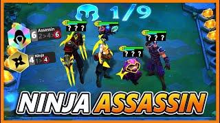 This Akali Build Can 1v9 EASY (⭐️ ⭐️ ⭐️ Ninja Assasins) - BunnyFuFuu | Teamfight Tacatics | SET 4