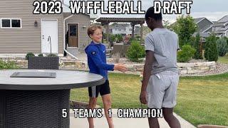 2023 Backyard wiffleball draft!!