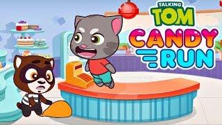 Talking Tom Candy Run - Tom & Angela Level 1 | ipad Gameplay - Fun Free Kid Games