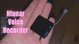 Hfuear Voice Recorder Review | Portable Digital Voice Recorder MP3 Recorder