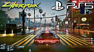 Cyberpunk 2077 Update 2.0 Ray Tracing Mode - PS5 Gameplay