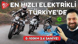 0-100 2.6 SANİYE! | Dünyanın En Hızlı Elektrikli Motosikleti Türkiye'de | Energica