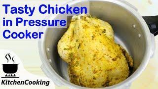 Delicious Whole Chicken Cooking in Pressure Cooker | Chicken Full Bird Recipe | KitchenCooking