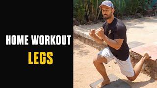 Home Workout - Legs | No Equipment | MuscleBlaze | Rajan Sharma | Best Tips