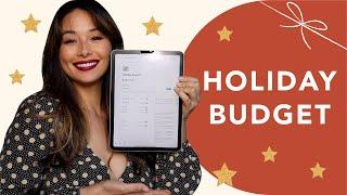 Plan With Me | 2021 Holiday Budget | Aja Dang