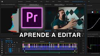 Cómo EDITAR VIDEOS en PREMIERE PRO | TUTORIAL para PRINCIPIANTES en ESPAÑOL