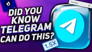 10 HIDDEN Telegram TIPS you should know about