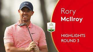 Rory McIlroy makes hole-out eagle to lead | Round 3 Highlights | 2021 Abu Dhabi HSBC Championship