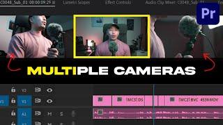 The fastest way to edit multiple cameras in Premiere Pro (MULTICAM SEQUENCE)