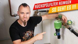 Grünbeck Rückspülfilter reinigen, Wasserfilter Hausanschluss, Rückspülfilter rückspülen, Boxer R/RD