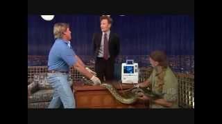 Steve Irwin on "Late Night with Conan O'Brien" - 11/10/05