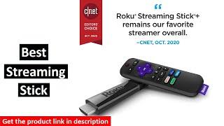 Roku Streaming Stick HD 4K HDR Streaming Device with Long range Wireless and Voice Remote