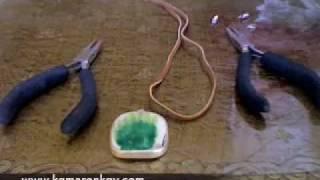 How to make a necklace - Ming Pendant