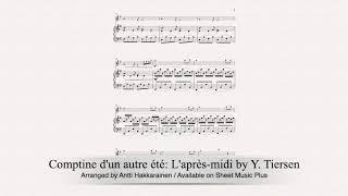 Comptine D'un Autre Été: L'après-midi (from Amélie) - Violin & Piano