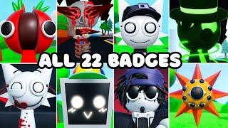 How To Get ALL 22 BADGES in 3D Sprunki Rp And Animations | ROBLOX