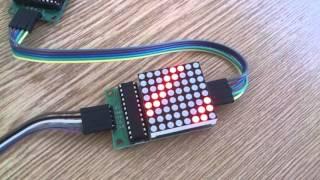 MAX7219 LED Matrix Driver with STM32