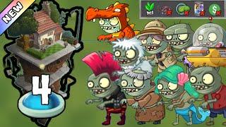 Plants vs  Zombies 2 - Modern Day Day 4 [Plants Lvl 1 & No Premium]