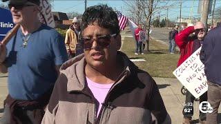 Veterans and supporters rally for VA workers in Parma in the face of nationwide cuts