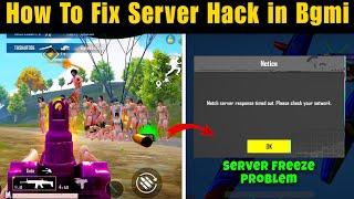 How To Fix Server Hack in Bgmi 2024 ||