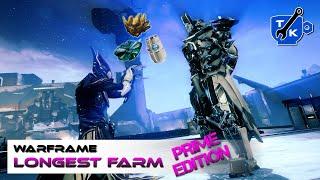 Which PRIME frame takes the longest to farm? | Warframe