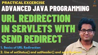 URL Redirection in Servlets | Use of sendRedirect, setStatus & SetHeader| Page Redirect in Servlets