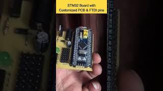 STM32 board with FTDI connector #stm32 #arduino