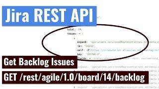 Jira REST API - Get Backlog Issues