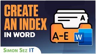 Microsoft Word Tutorial: Create an Index in Word