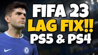 How To Fix FIFA 23 Lag & Stuttering on PS5 & PS4 | FIFA 23 Lag on PS4 Fix