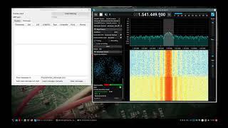 DragonOS Pi64 Decoding Inmarsat C w/ RTLSDR, SDR++, and QT Parser (Pi4, RealVNC)