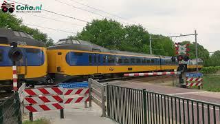 Spoorwegovergang Steenwijk 4K // Dutch railroad crossing