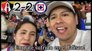 ¡EMPATE A LO ATLAS!¡DESDE EL ESTADIO JALISCO! / REACCIÓN ATLAS VS CRUZ AZUL/ JORNADA 16 APERTURA2024