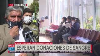 Ministro Arias espera que los recuperados de Covid-19 donen plasma hiperinmune